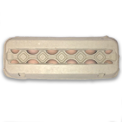 Blank Stock Egg Carton